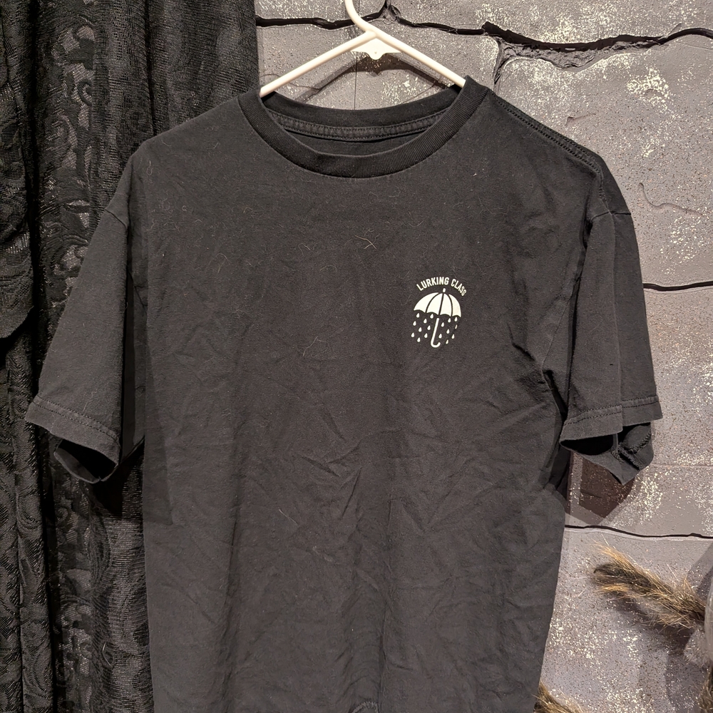 Black Umbrella Logo T-Shirt